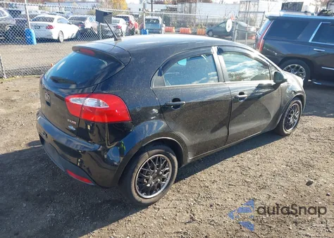 2013 Kia Rio Ex from USA, damaged, VIN KNADN5A31D6194076